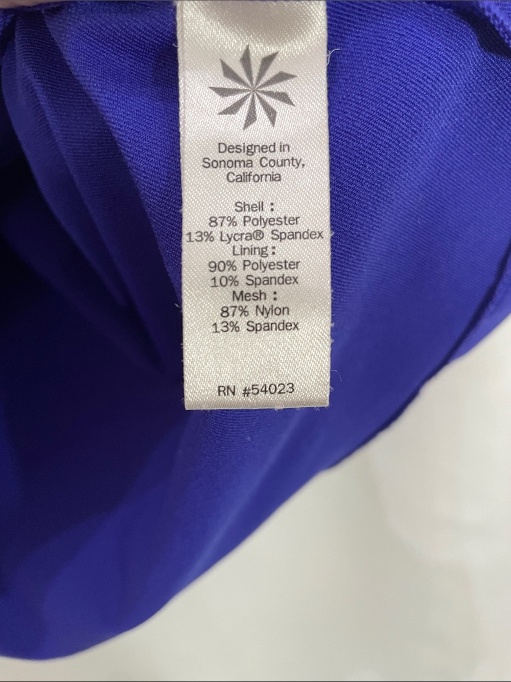 Athleta Deep Violet Racerback Performance Tank - Picture 3 of 6